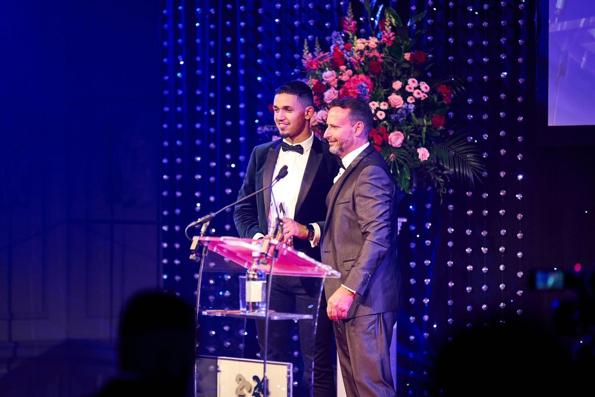 Chris Hatfield engaging with entrepreneurs at a leadership workshop in Nottingham