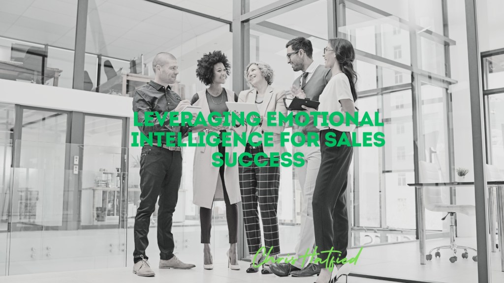 Sales professional building trust through authentic human connection in a modern sales environment