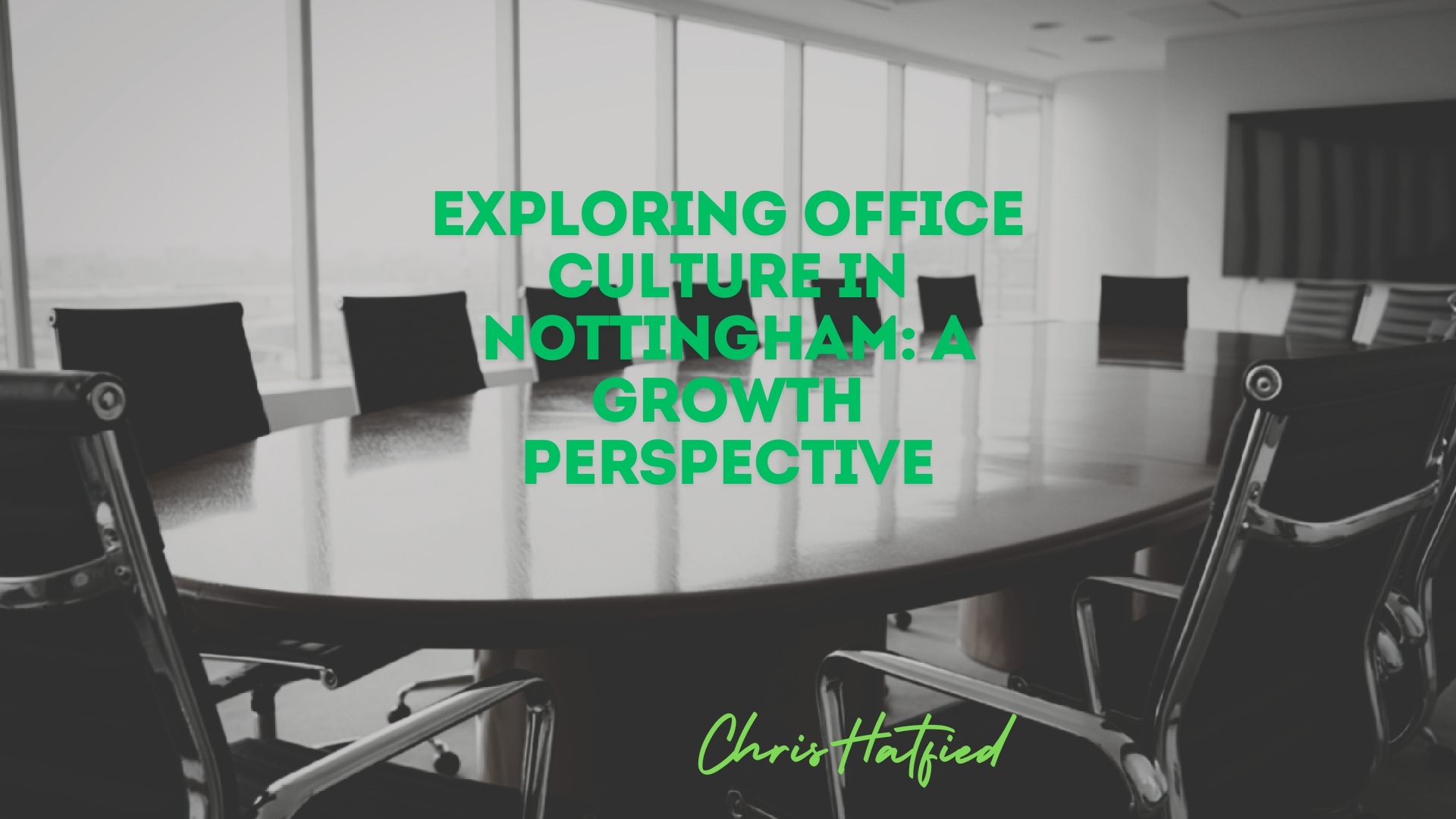 modern office culture in Nottingham workplace